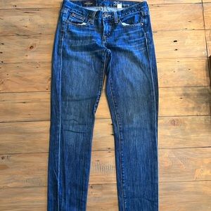 J. Crew Toothpick T-ankle jeans waist 26